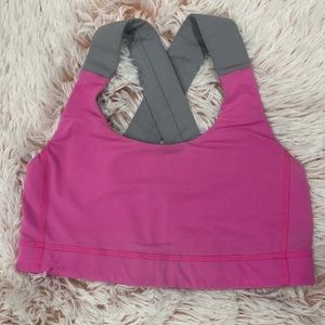 Lululemon Women’s All Sport Bra, Pink Gray Size 4